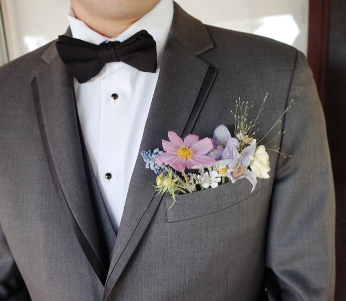 Signature Pocket Boutonniere Design