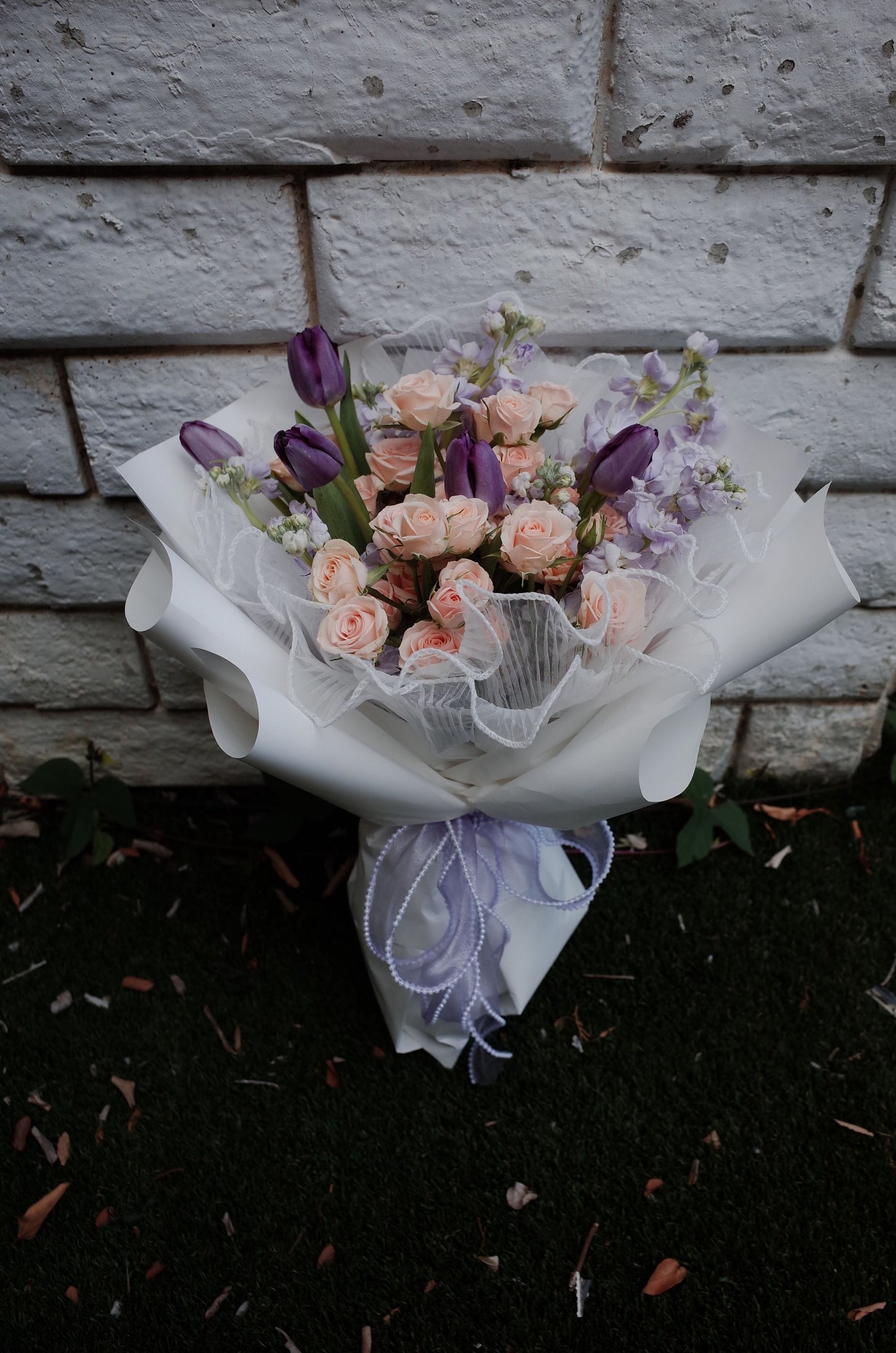 Romantic Fresh Flowers Bouquet