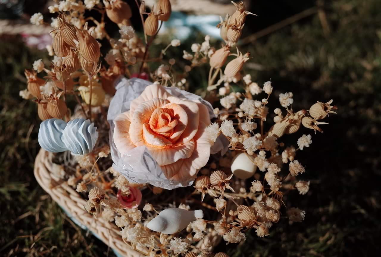 Aroma Stone Basket with Essential Oil