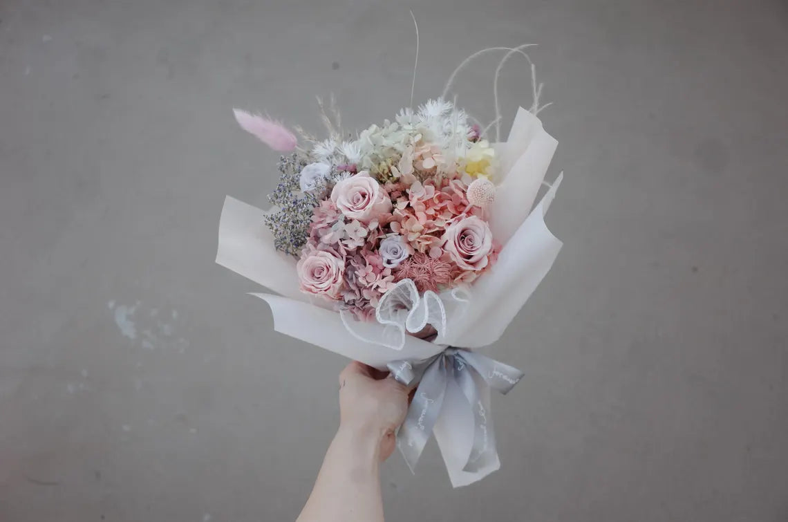 Timeless Pastel Preserved Bouquet
