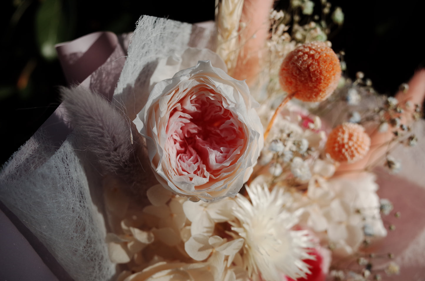 Romantic Couple Preserved Flower Bouquet