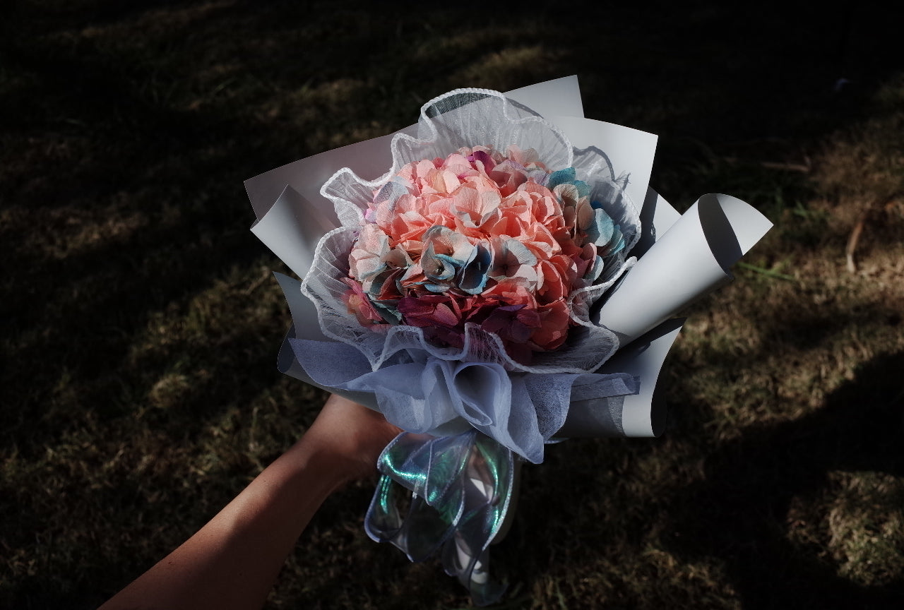 Preserved Hydrangea Bouquet