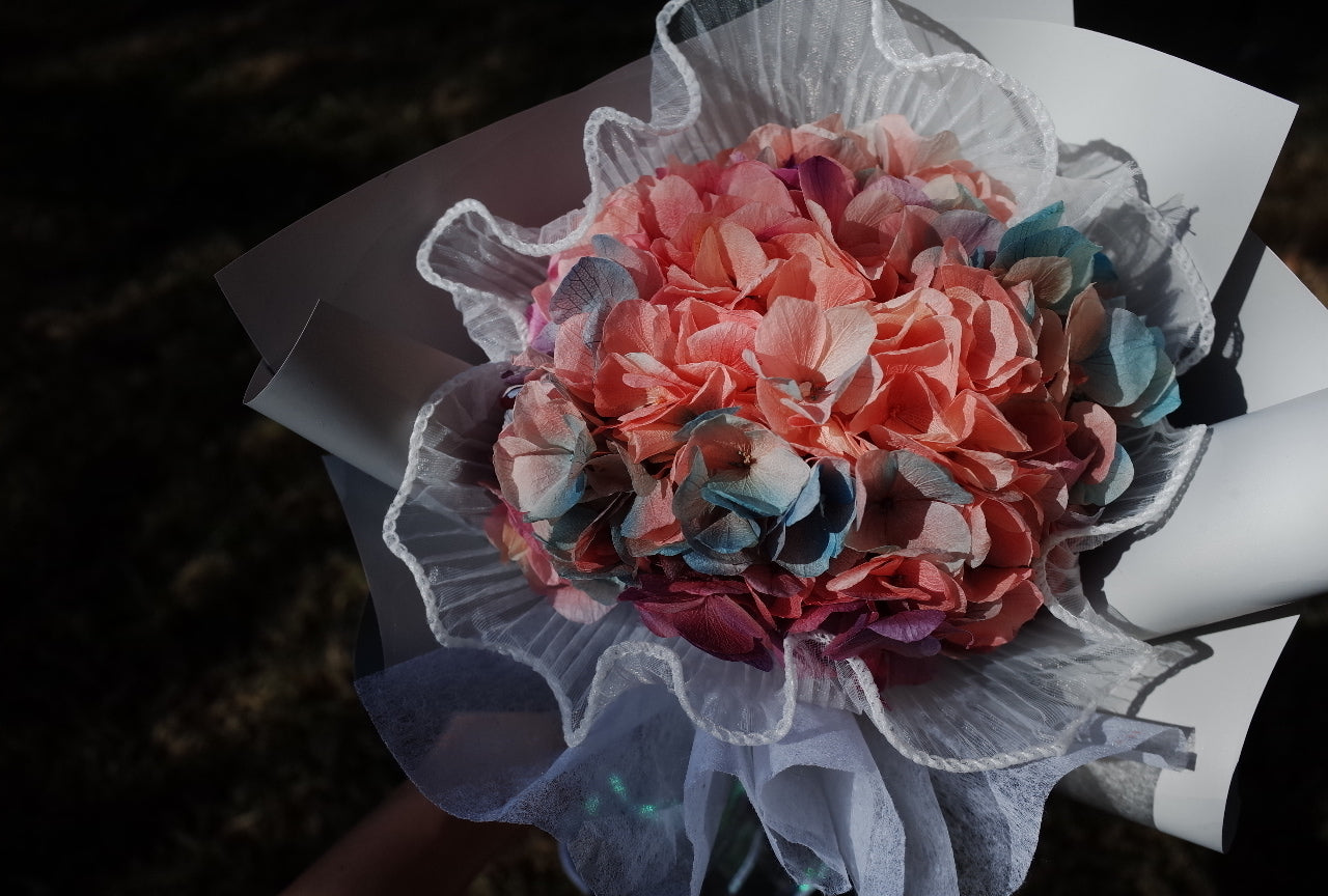 Preserved Hydrangea Bouquet