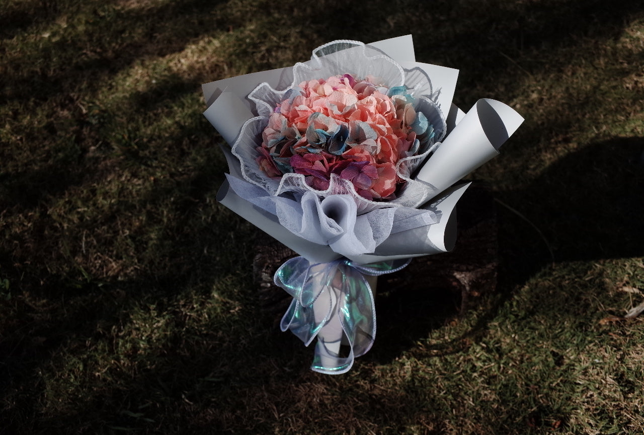 Preserved Hydrangea Bouquet