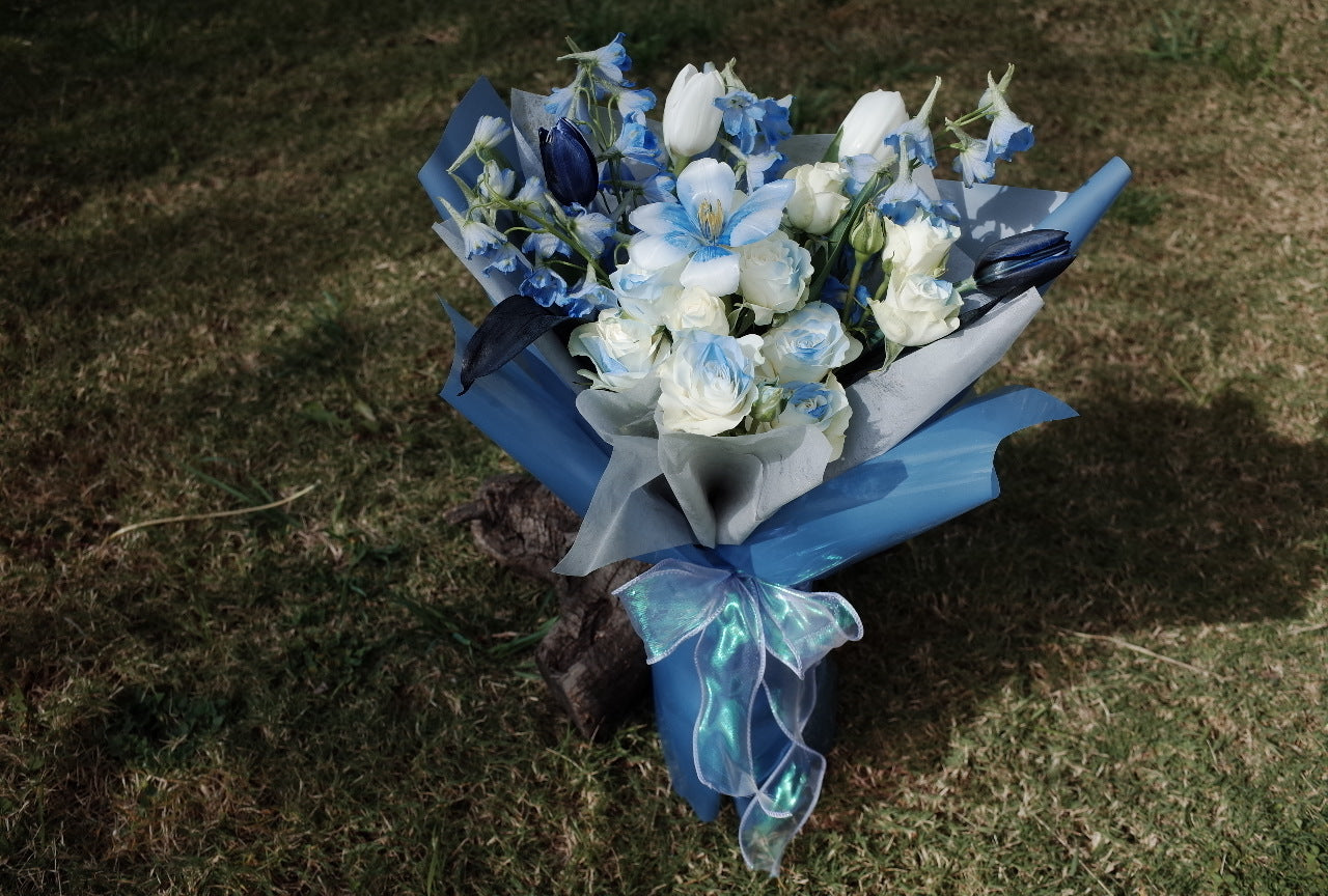 Blue Crush Bouquet for him