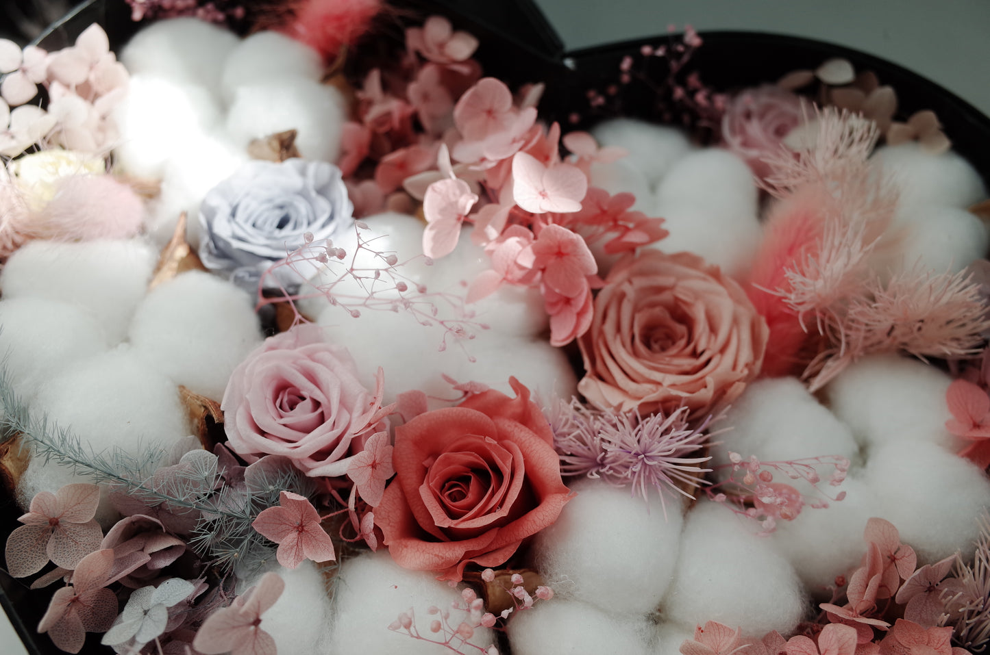 Forever Blooming Heart Box